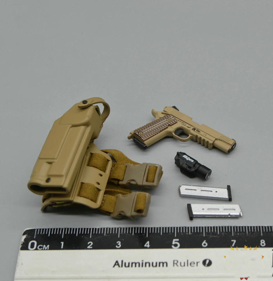 1/6 Easy & Simple ES 26043B Marine Corps Sea Assault Team VBSS M1911 Pištoľový púzdový model pre komponent scény pre bábiky
