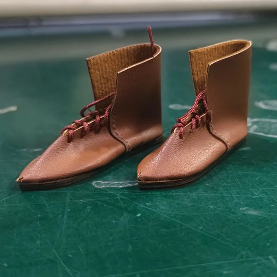 1: 6 mierka Minture Soldier Shoe Shoes Displej vojaka postava Doll Shoes Access Scene Requs Medieval pre 12 v príslušenstve pre bábiky