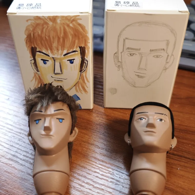 1/6 mierky obmedzený moderný pohyb očí Muž Muž Rôzne transplantácia vlasov Transplantácia hlavy Socha Fit 12inch Action Figure Body