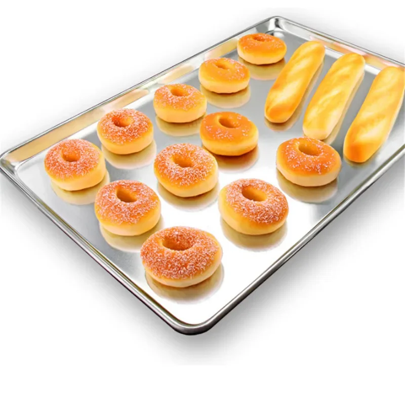 1,6 mm hrubý obdĺžnikový nonstick hliníkový nougat chlieb Cookies BBQ Pekávo