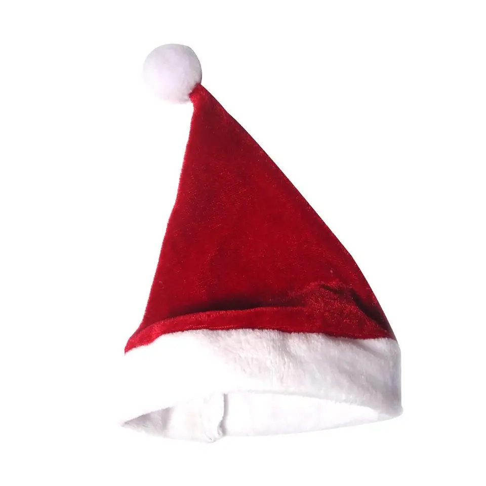 1: 6 Viacnásobné vianočné ozdoby Santa Claus Hat