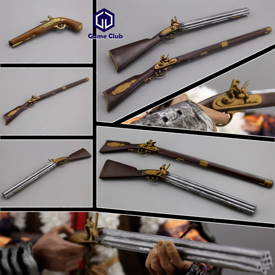 1/6 vojaka Napoleona z bojujúcich štátov obdobie Light Flintlock Muket Weapon Scene Príslušenstvo pre 12 