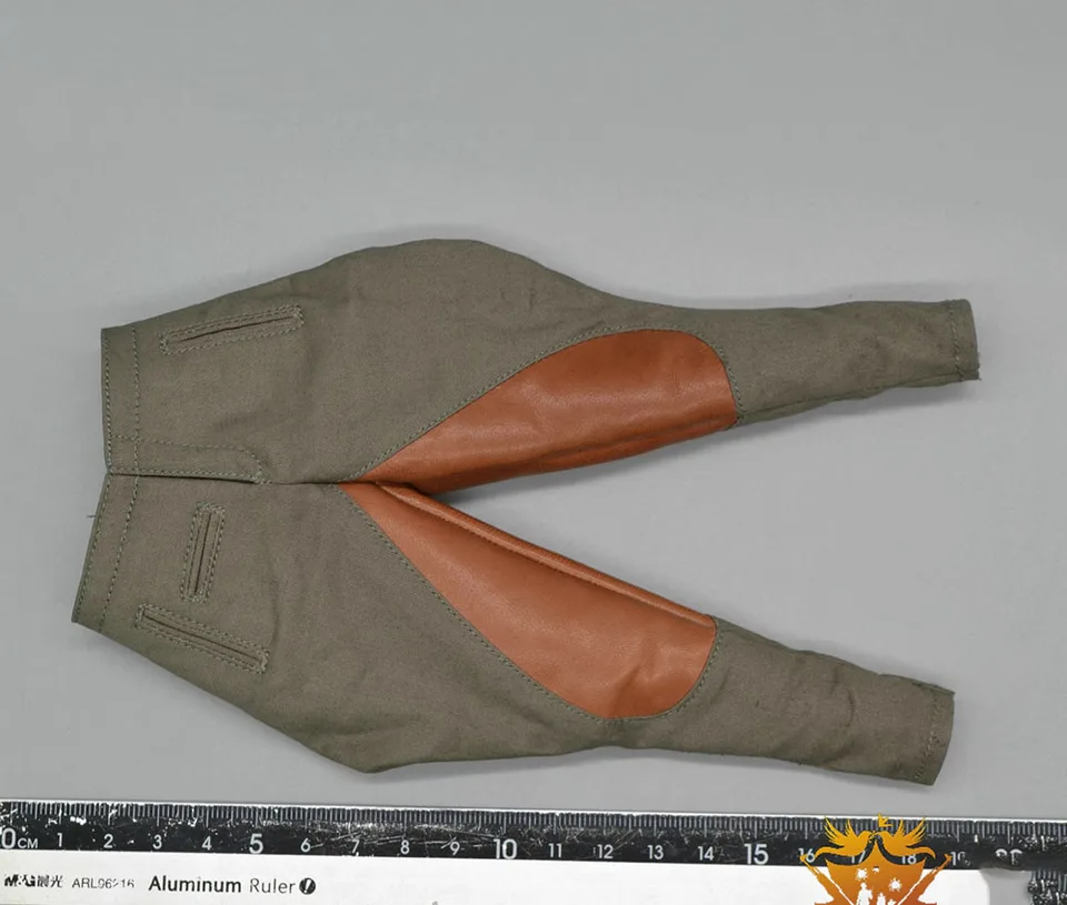 1/6 výstražnej línie AL100039 WWII Akčný figúrka Horse Cavalry nohavice nohavice Caps Caps