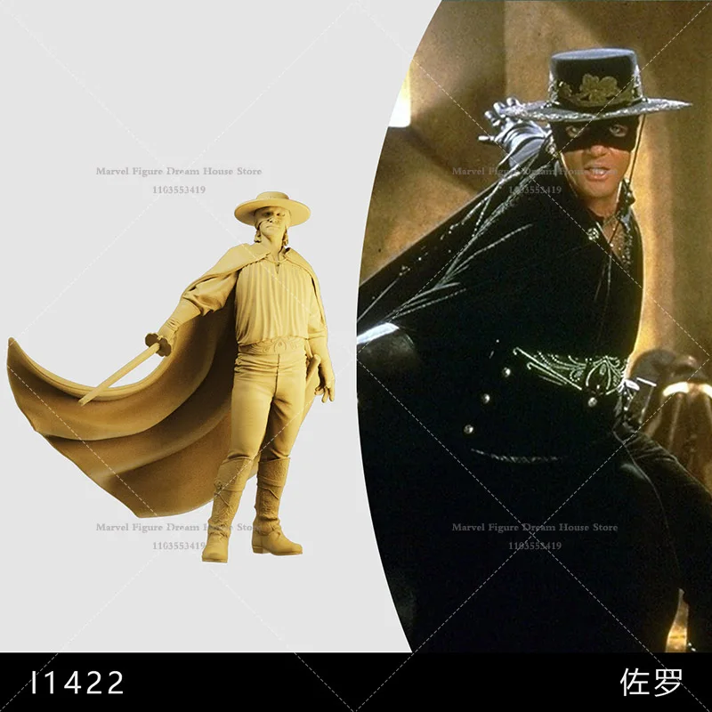 1/64 1/43 1/35 Miniatúrna scéna v mierke Legendárny hrdina Zoro Rapier Swift Sword Technique