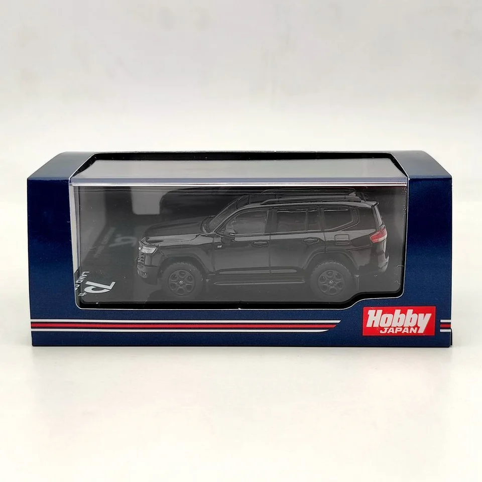 1/64 Hobby Japan Toyota Land Cruiser (JA300W) GR Sport Black HJ641050BBK Diecast