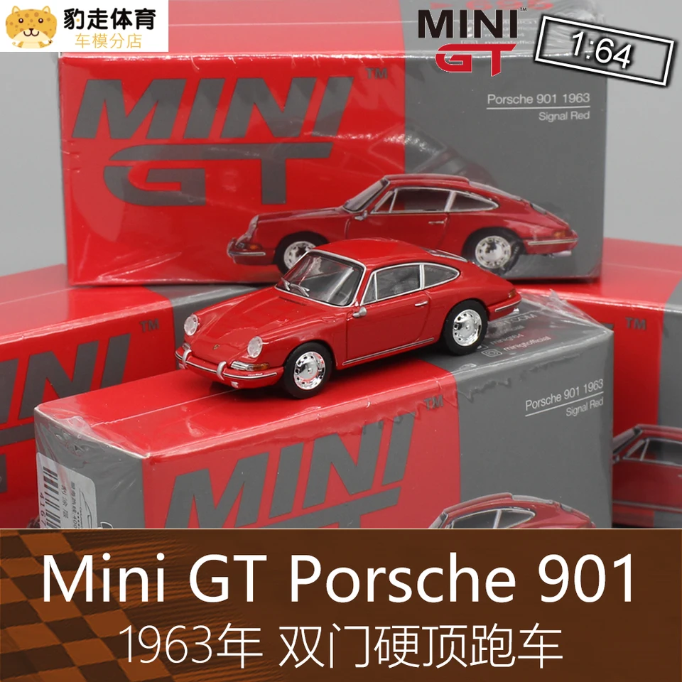 1:64 Porsche 1963 911 Coupe 901 Diecast zliatiny Model Comber Hray Collective Display
