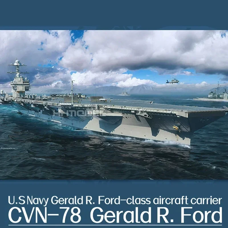 1/700 Ford Aircraft Carrier Model Model Súprava CVN-78