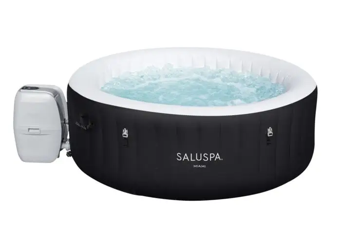 1,80 mx 66 cm Lay-Z-Spa Miami Airjet Saluspa nafukovacia vnútorná guľatá vírivka