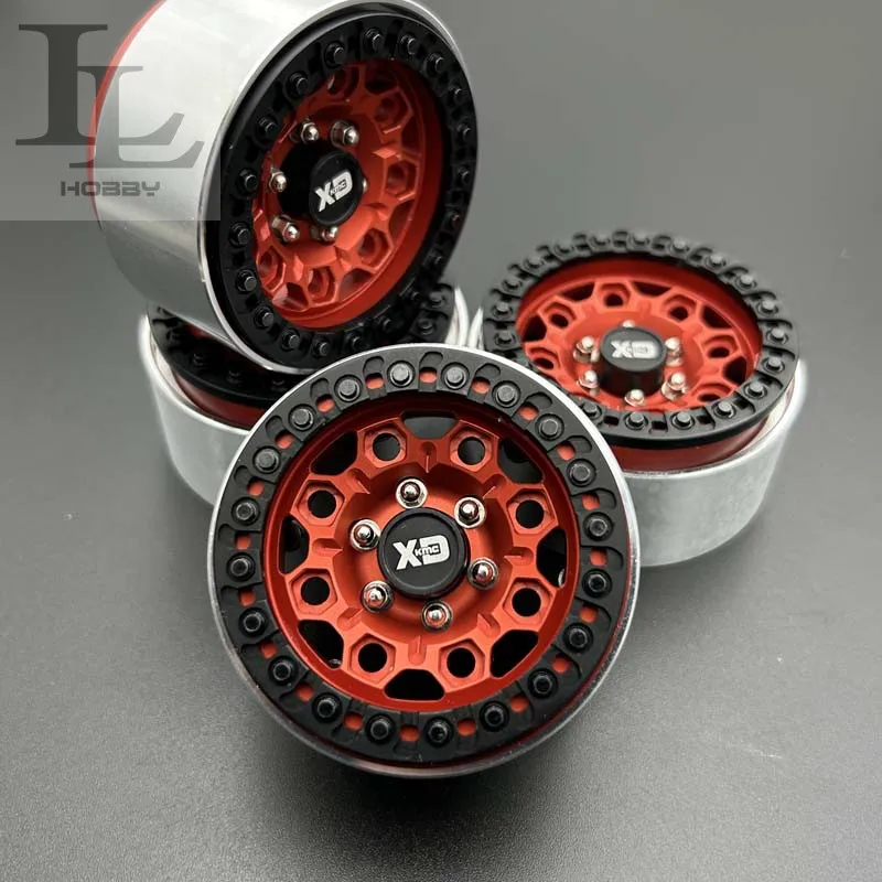 1,9-palcový náboj kovového kolesa pre 1/10 RC Crawler Car Simulované uzamykacie koleso SCX10 TRX-4 TRAXXAS D12 Aktualizované príslušenstvo