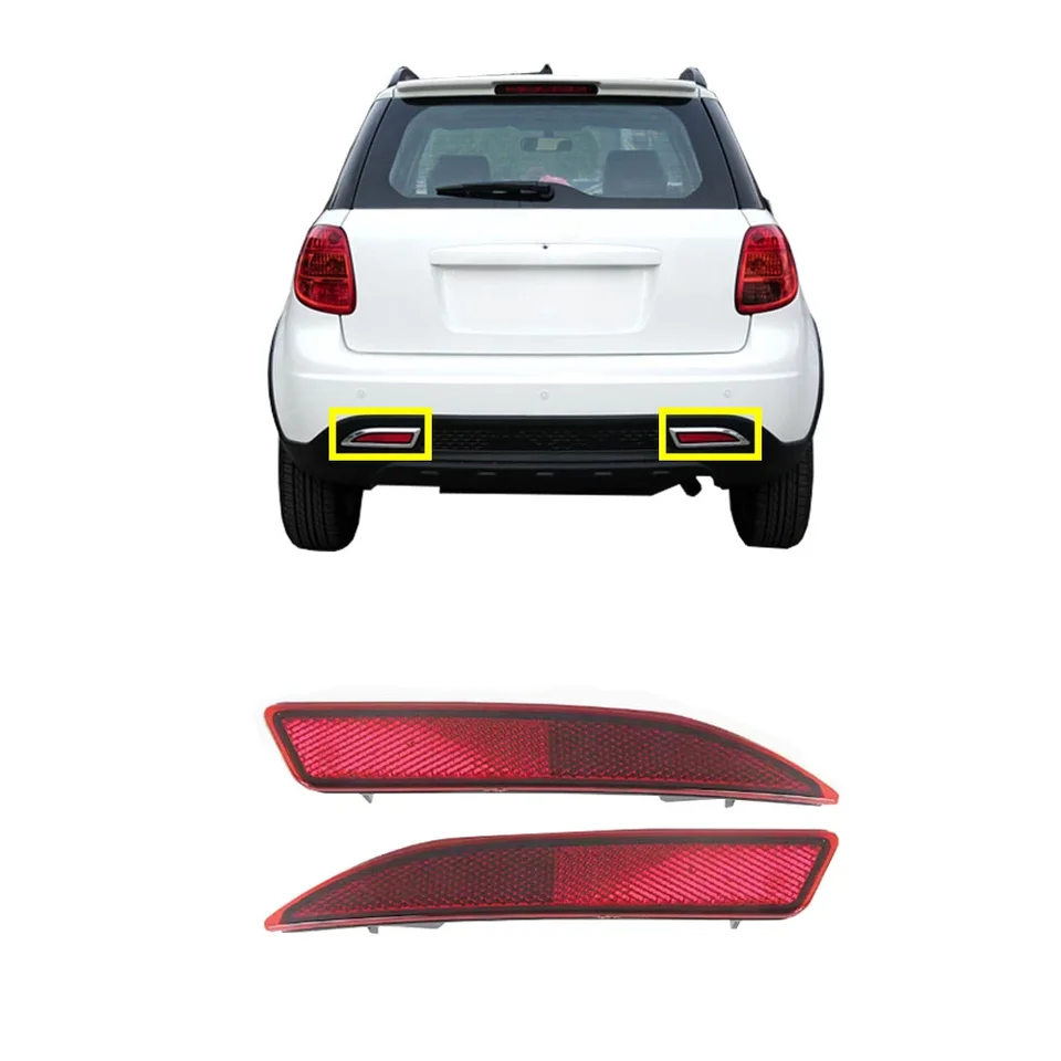 1 alebo 2 ks zadný reflektor pre Suzuki SX4 Hatchback 2011 Zadný nárazník pre zadné svetlá SX4 Zadné svetlá vľavo alebo vpravo