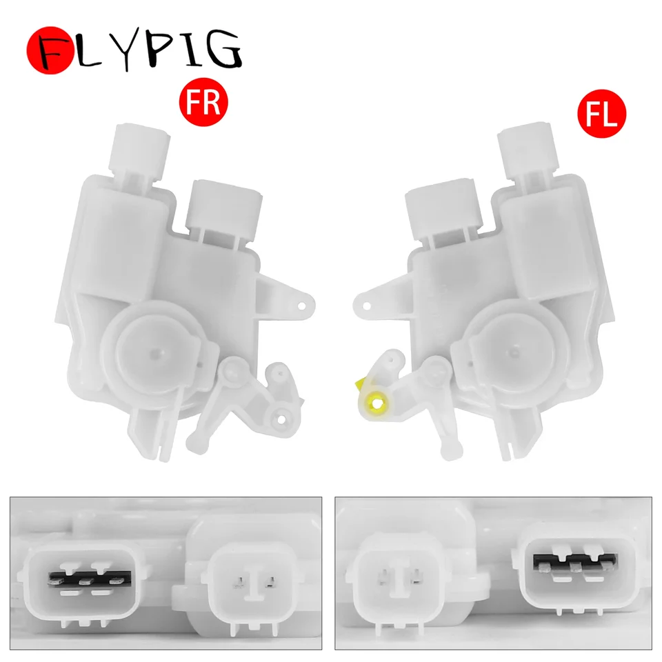 1 Dvojica predných ľavých a pravých elektrických zámkov Ovládač pre Honda Accord Acura Tl TSX Ridgeline 72155-SDA-A01 72115-SDA-A01