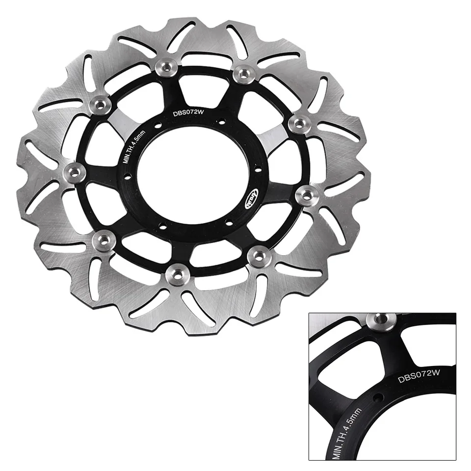 1 jednotlivé rotor predného brzdového disku pre Honda CBR 250R CBR250RR 2010 2012 2012 Black