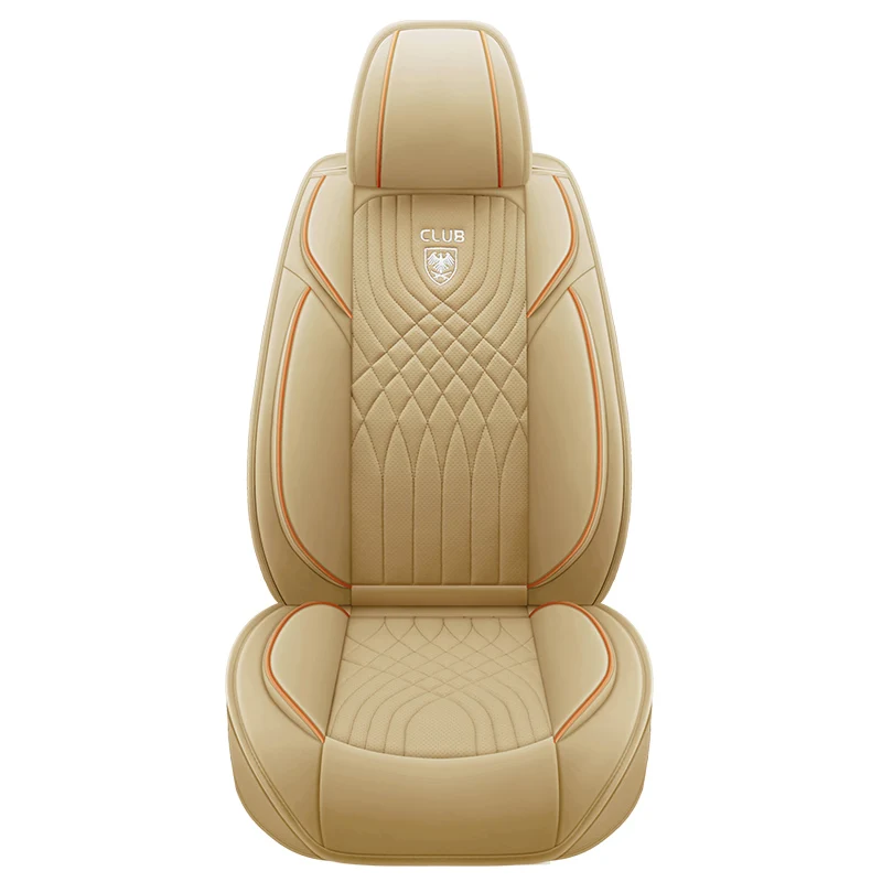 1 ks 5D Universal Nappa Leather Witerploo Cover autosedačky pre Mercedes W211 Audi A6 4G Chevrolet Onix BMW X1 F48 Suzuki Jimny