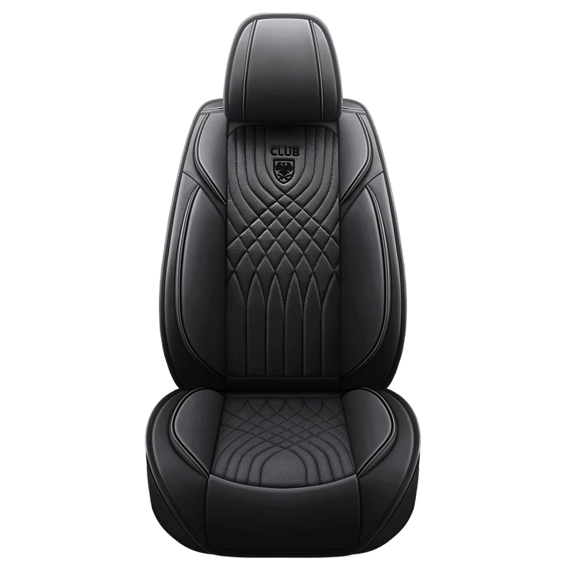 1 ks 5D Universal Nappa Leather Witerproof Autboer Cover pre sedadlo Passat B6 Leon Peugeot 207 QM6 E39 GV80 W204 Audi A3 8P