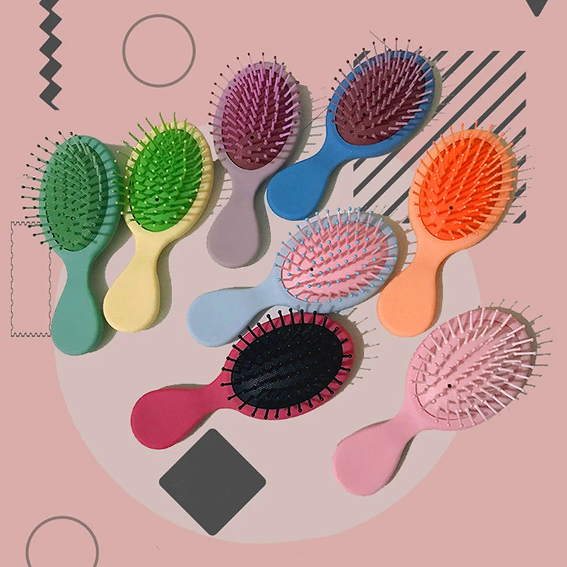 1 ks airbag vlasov hrebeň Mini hlava Massager Acupoint Stimulation Hair Brush Znížte vypadávanie vlasov proti statickému štýlu príslušenstva