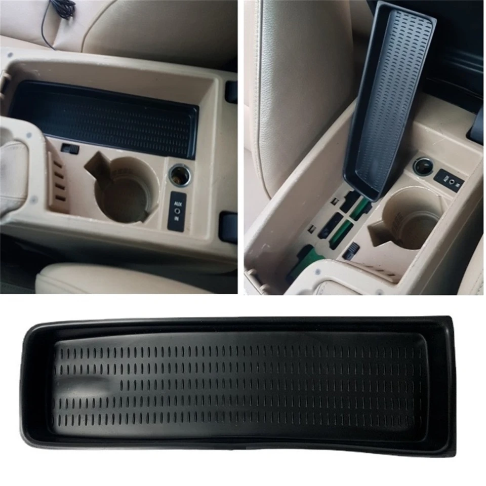 1 ks Central Storage Box Tray 51167118064 Nová podložka lakťovej skrinky pre BMW 3 Series E90 E91 E92 E93