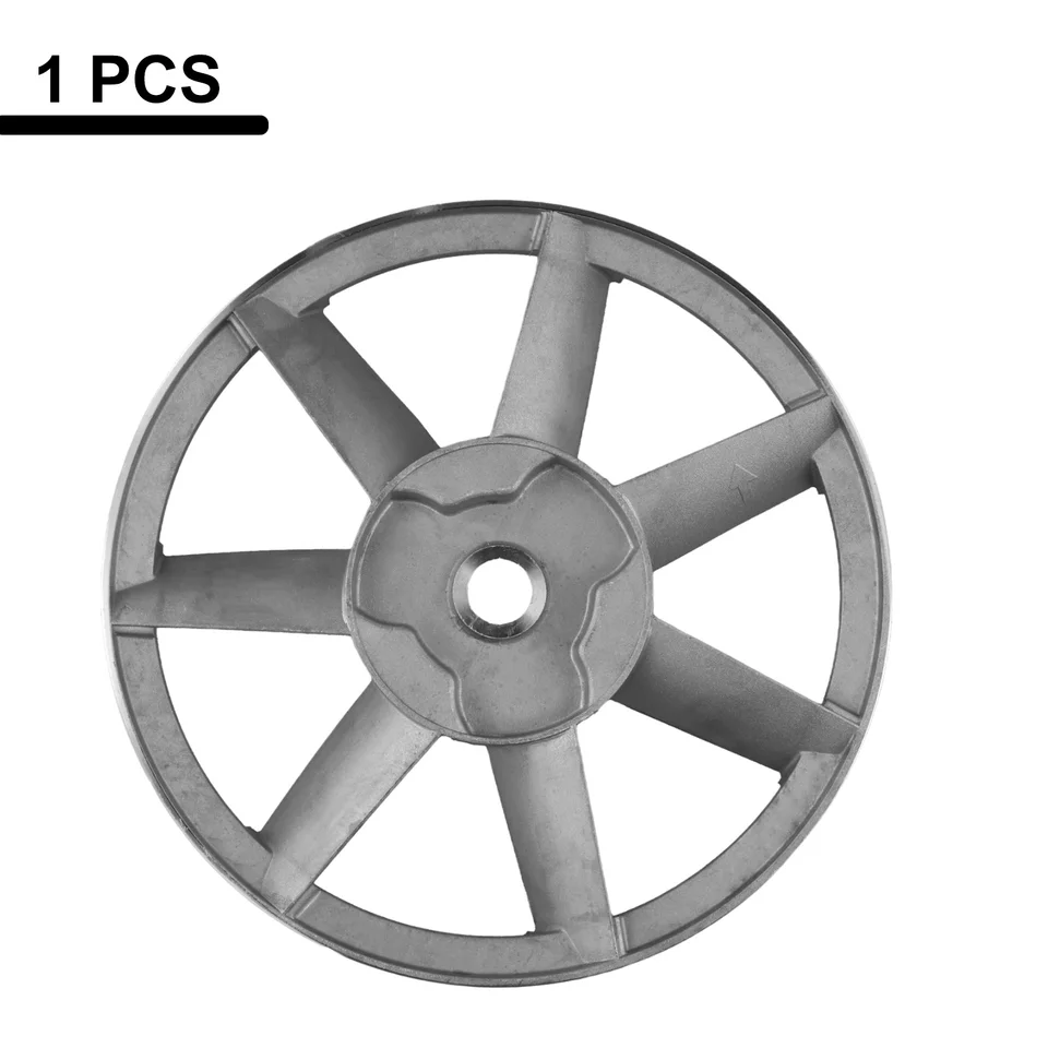 1 ks kovový kompresorový pásový stroj hlava Zotrvačník Single Groove Triangle Wheel Kovová kovová kovová dvojitá valcová čerpadlo Čerpadlo