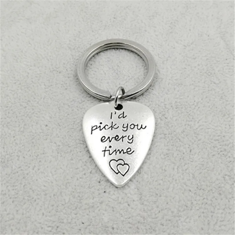 1 ks kľúča kľúča reťaz kľúča Sliver Heart Design