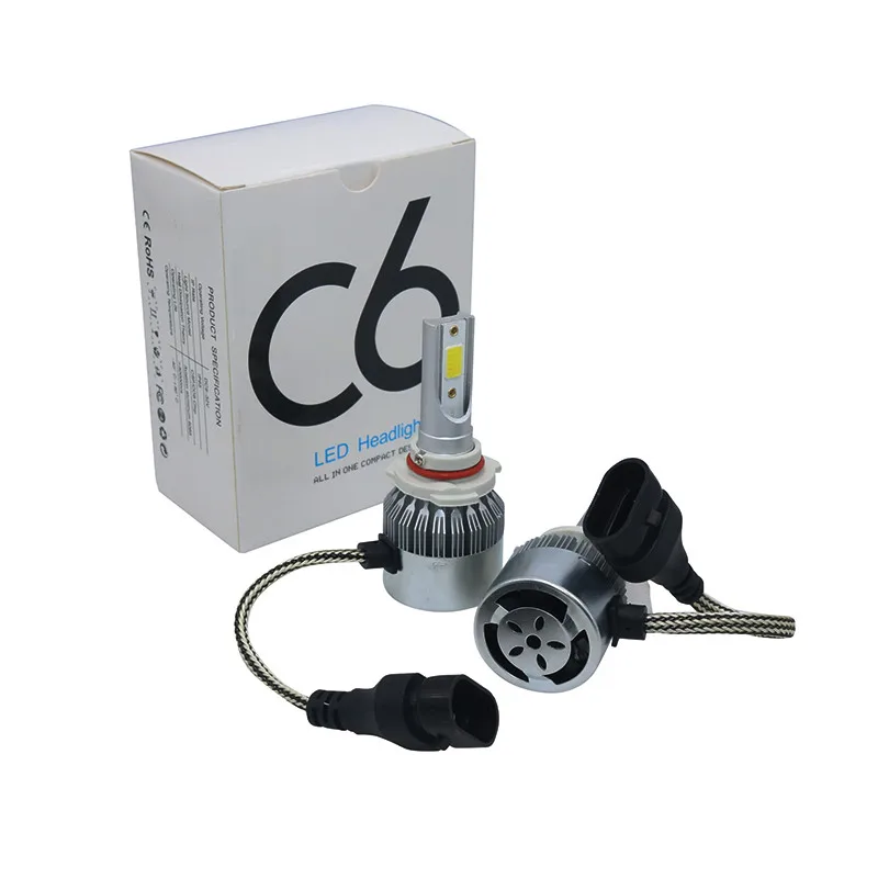 1 ks LED LED H1 H3 H4 H7 9004/HB1 9005/HB3 CAR SLEDNETSKÉ Žiarovky