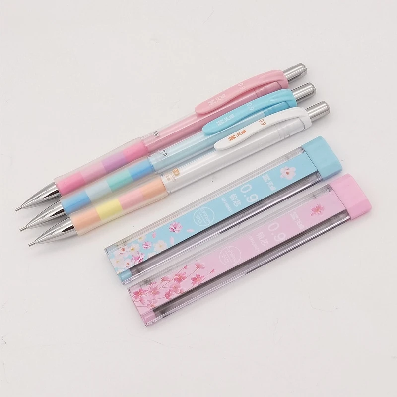 1 ks Lytwtw's 0,9 mm Rainbow Cute Press Automatická mechanická ceruzka Office Student Student Studence Cationery Cena