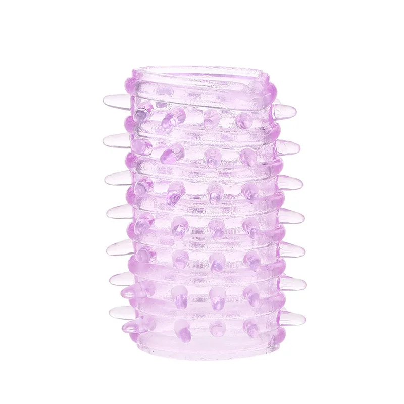 1 ks Mužský silikónový penis rukávový kohútik predlžovací kruh muži Ejakulation Lock Oneskorené G-spot Masáž opätovne použiteľného sexuálneho produktu pre dospelých