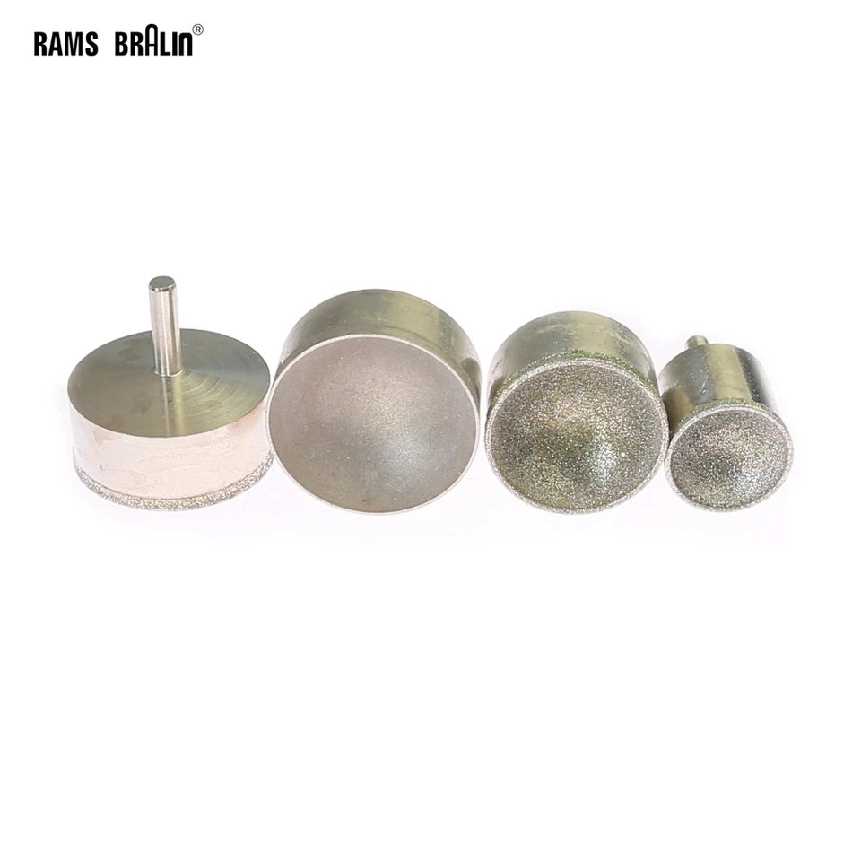 1 kus 34-50 mm Diamond Brinding Head Ball Ball Stone Jewelery Drevené leštiace koleso