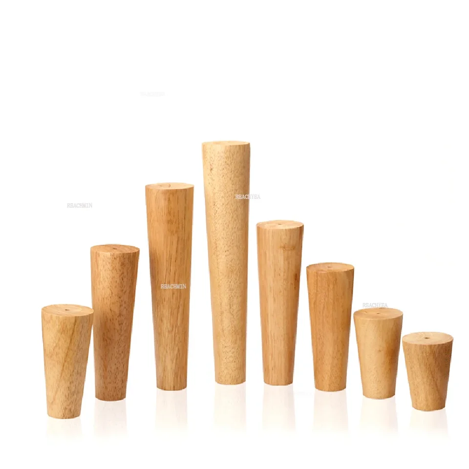 1 kus 6-25 cm pevné drevené nohy Rovná pohovka pre drevené skrinky Konferenčný stolík so skrutkou