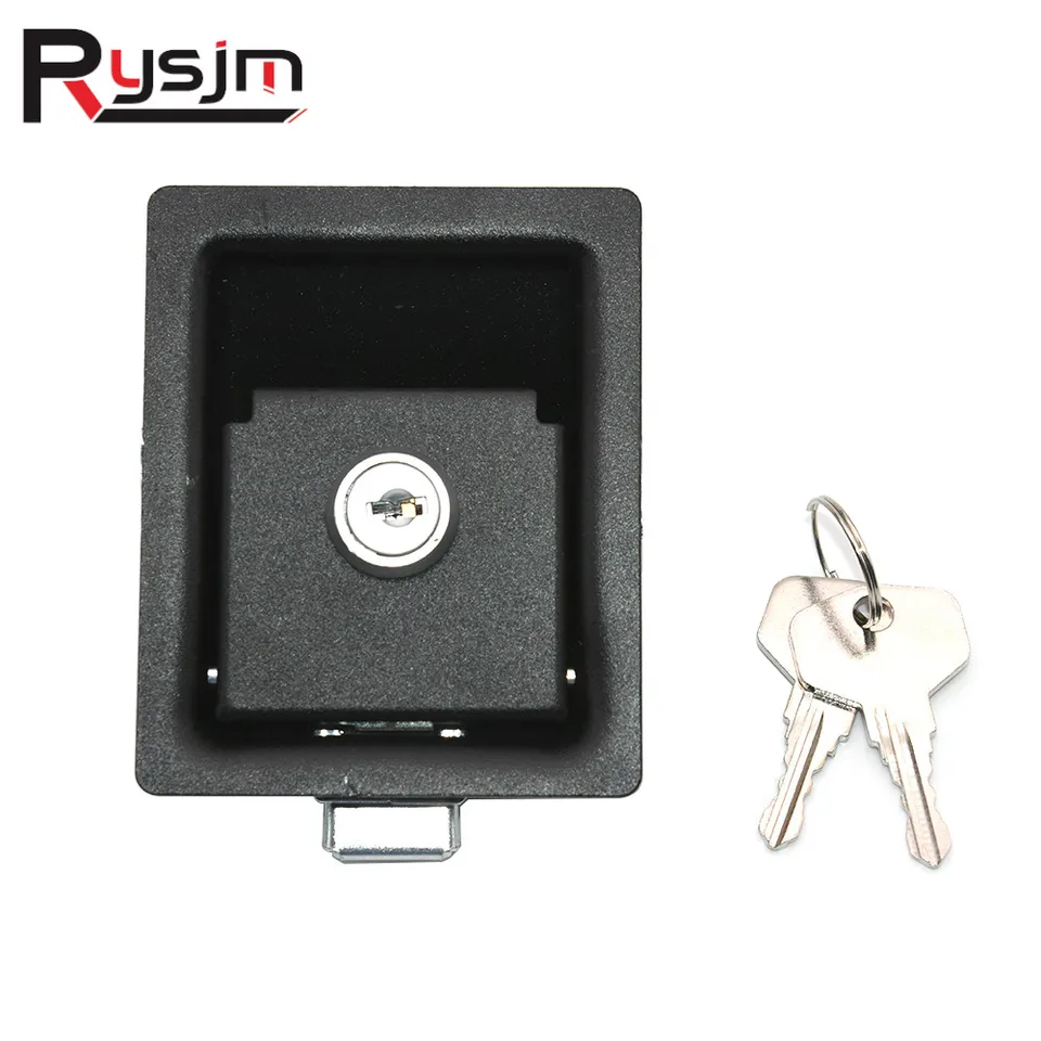 1 kus námornej jachty RV Príslušenstvo RV Car Paddle vstupné dvere zámok Rukoväť rukoväť Knob Camper-Trailer Pull Typ Panel Dvere Lock