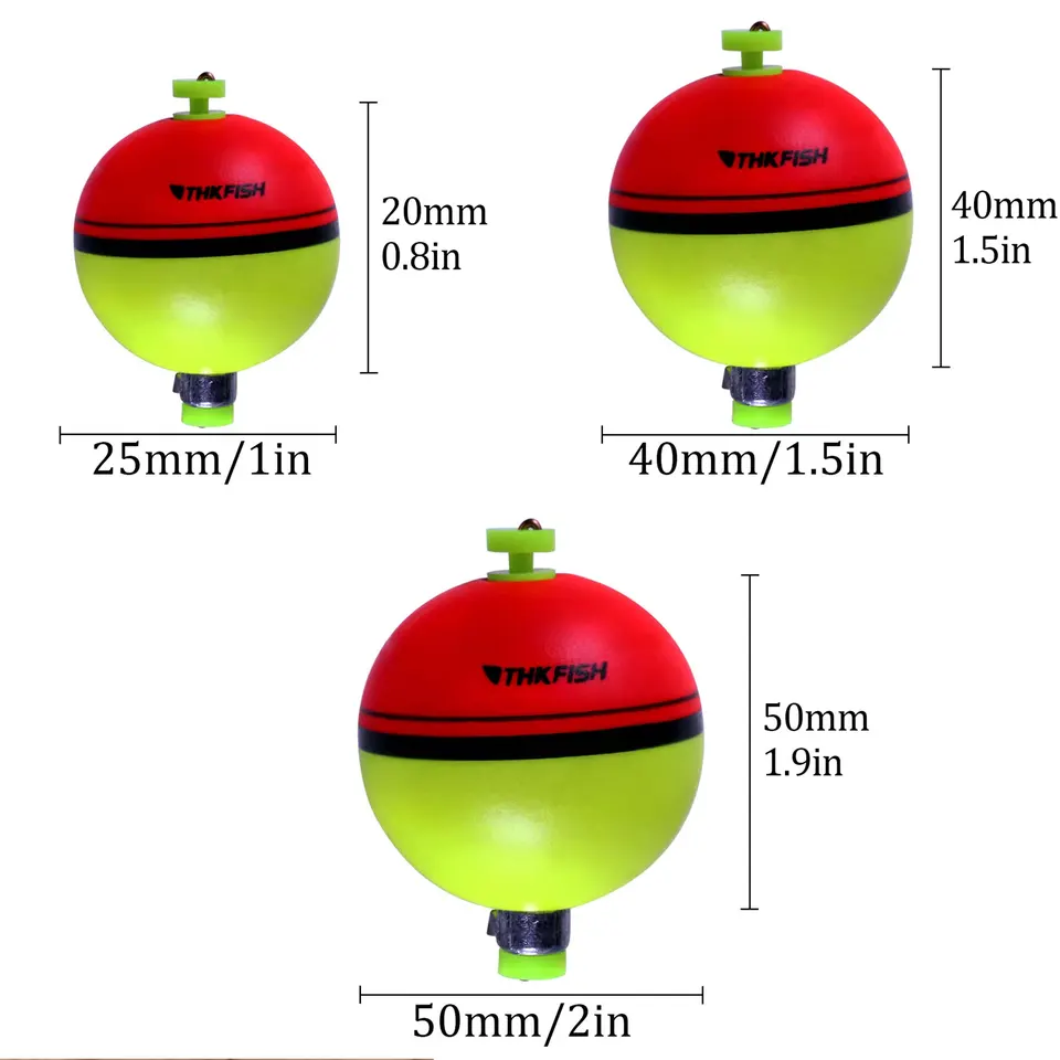 1 kus rybárskeho plaváka bobber eva pena plávajúce sklzy bobbers okrúhle loptičku Fishing plaváky bóje sladkej vody 1g 10g 18g