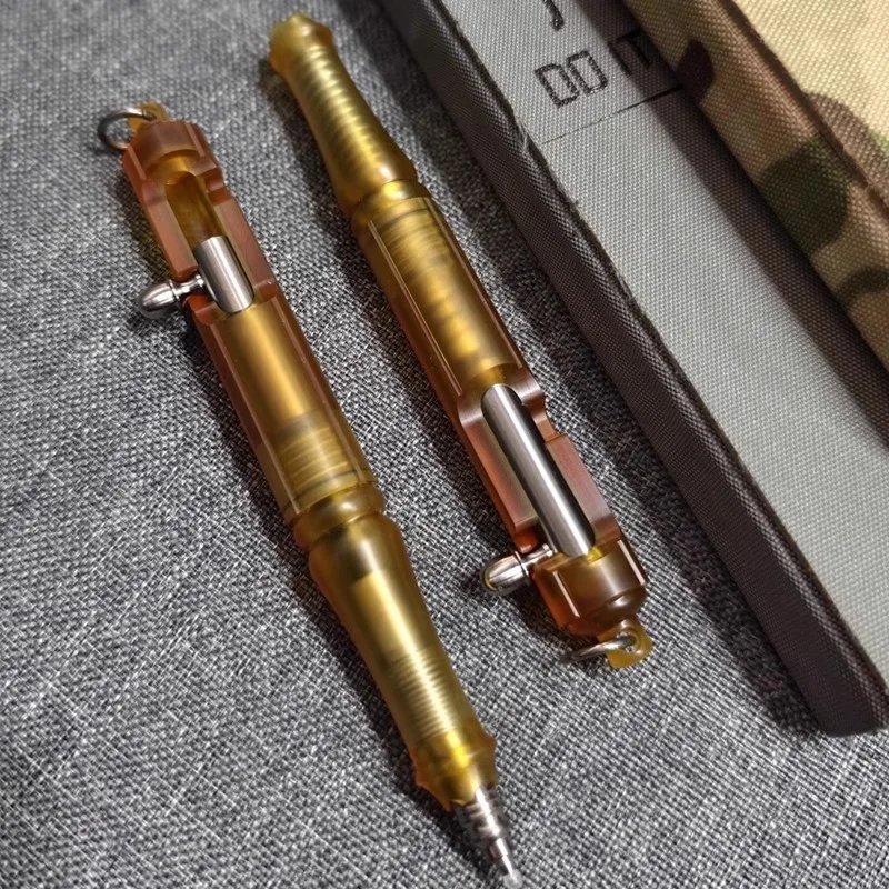 1 kus Ultem Pei a Titanium zliatiny EDC Pen