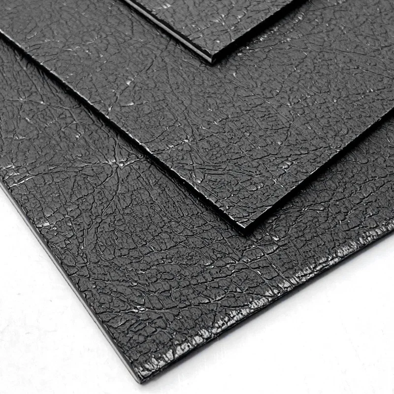 1 kus čiernej nová textúra Horúca plastová doska Kydex Perster Material -Kkydex Termoplastická doska pre noža