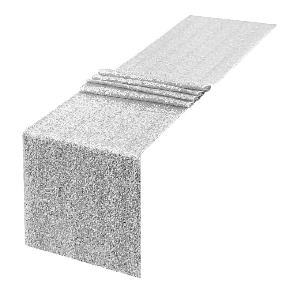 1 kusy flitrový stolík Runner Glitter Dining For Birthda