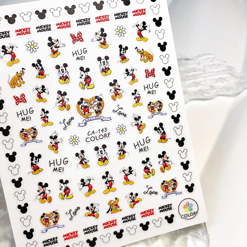 1 list Disney Kids na nechtovú nálepku 2024