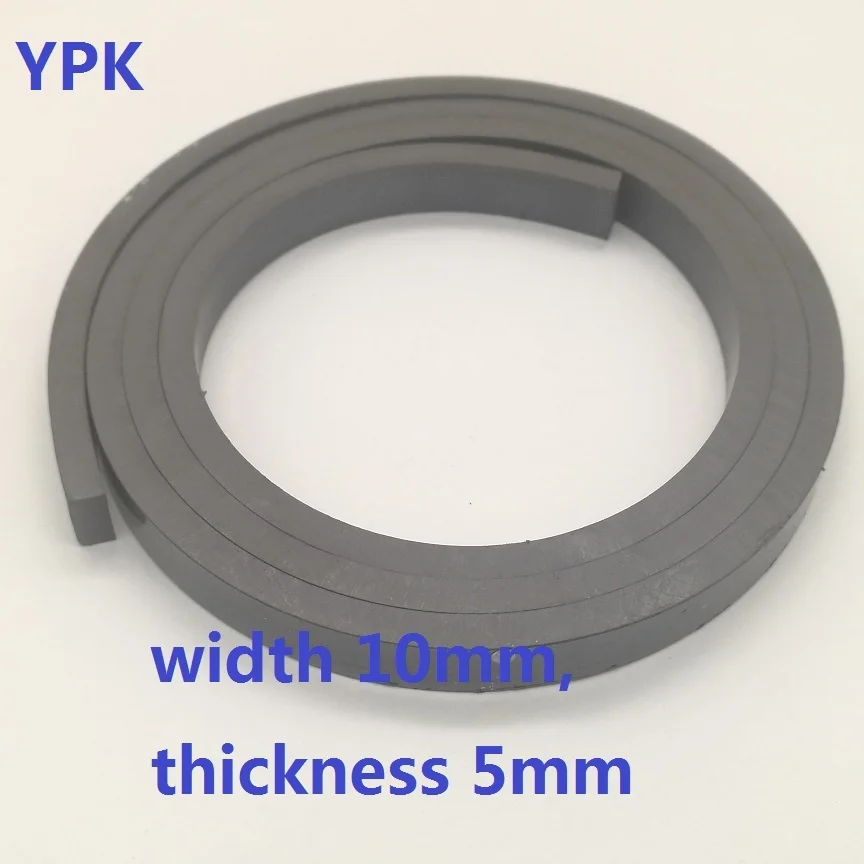 1 meter magnet 10*5 mm obojstranný gumový magnetický pás 10*5 mm gumový magnet pásik 10x5 šírka 10 mm, hrúbka 5 mm