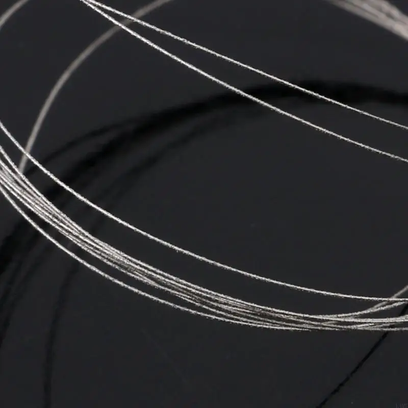 1 metre Diamond Wire Tool Tool Silikon Rezacie nástroje struny 0,38 mm Presné rezanie šperkov L4MF