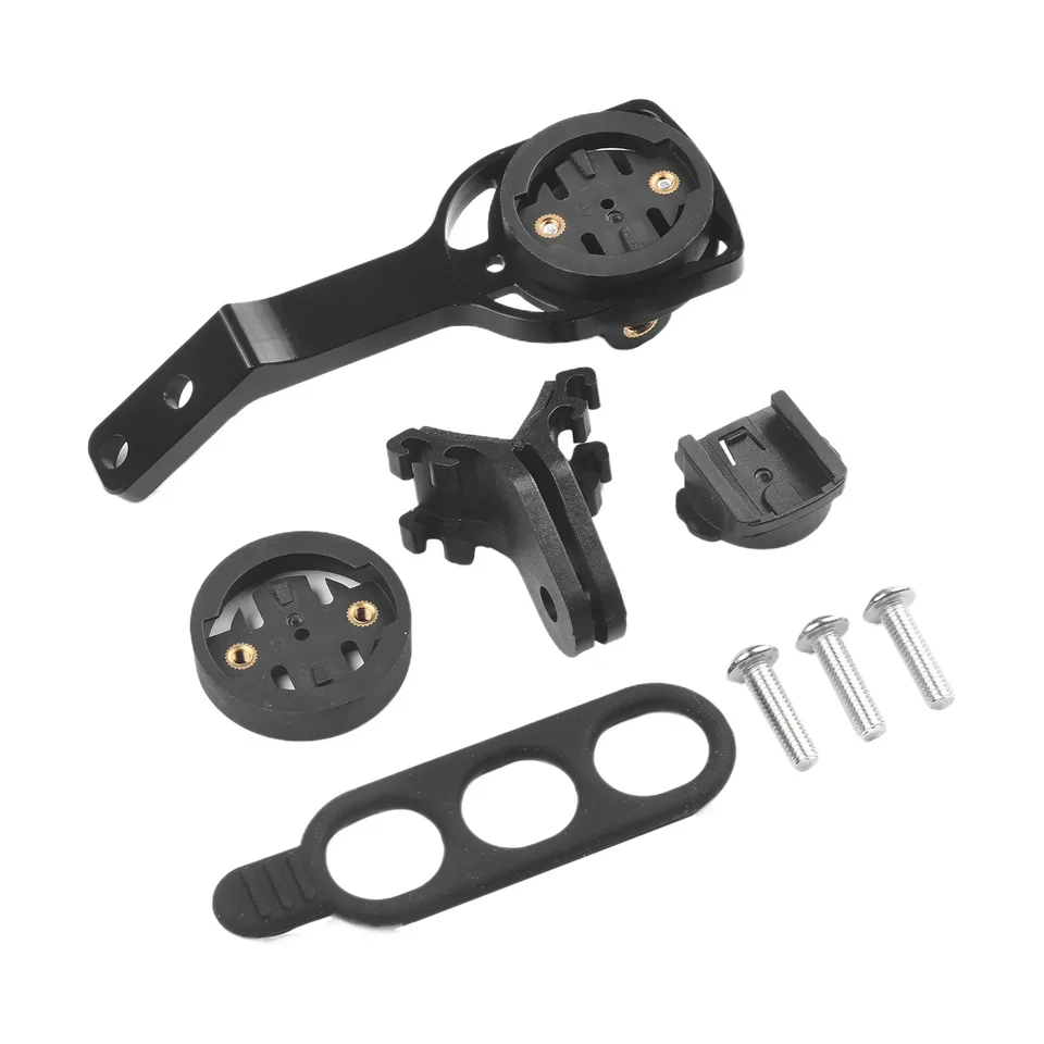 1 Nastavte držiak počítača pre bicykel pre Garmin pre Bryton Computer Mount for Black Inc Roolbar Road Road Bikes