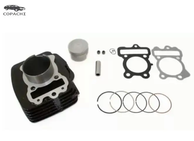 1 nastavte motocykelový motor 56 mm otvor valca piestová súprava pre Bajaj Boxer150 Priemer