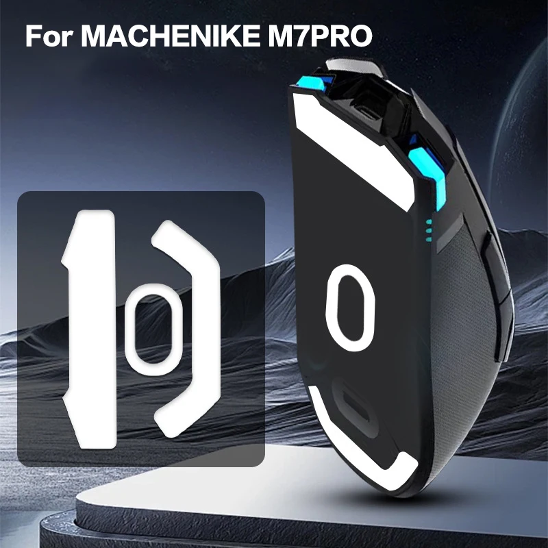 1 nastavte protišmykovú myš na myši s myšou slepka na nohy pre Machenike M7 Pro Gaming Wireless Wireless Mouse for E-Sports Gamer Ptfe