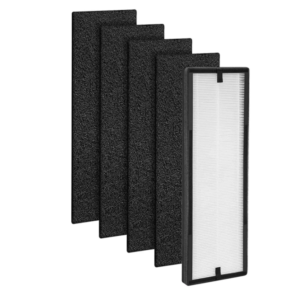 1 NEA-F1 True HEPA nahradí filtre + 4 aktívne filtre NEA-C1 aktívne pre Eureka NEA120 a Toshiba Smart WiFi CAF-W36USW