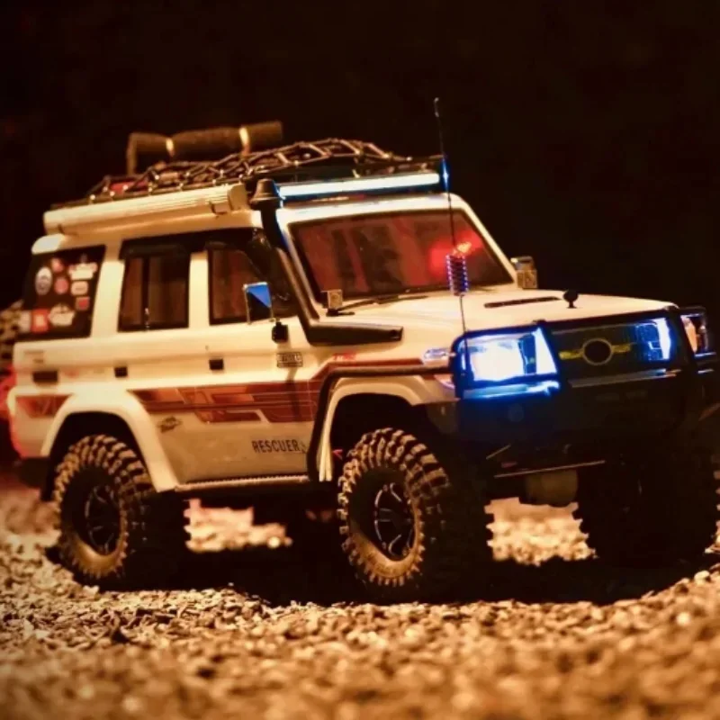 1 Nechte 10-4WD simulácia lezenie automobilu LC76 pohon štyroch kolies proti skutočnému leznutiu diaľkové ovládanie automobilu RGT EX86190 Hračky pre deti