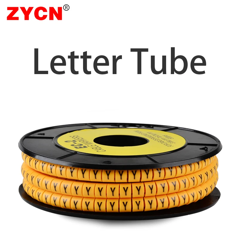 1 Objemový kábelový znak AZ 1,5/2,5/4/6 mm² farebný drôt špirálové obalovanie PVC izolačná štítok