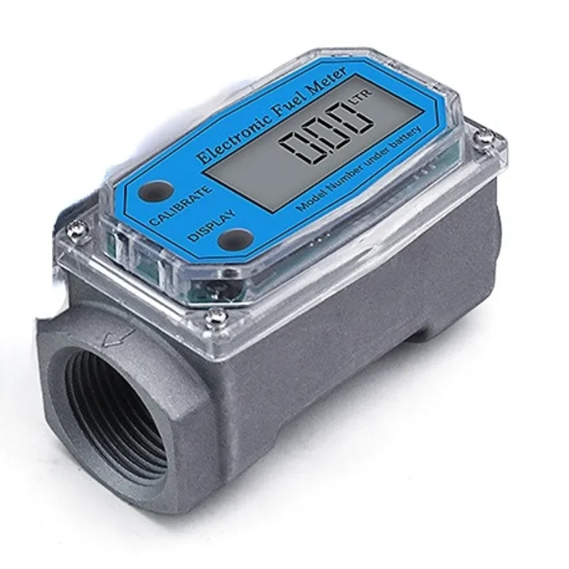 1 palec / 1,5 palca prietokomer turbíny s digitálnym LCD displej