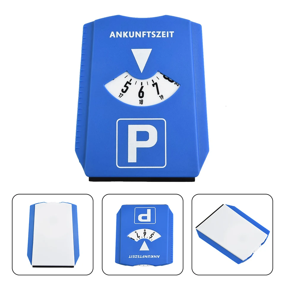 1*Parkovací časovač spínač spínač parkovacích diskov ABS Parkovací meter Spustenie batérie modré elektronické vysoko kvalitné vysoké kvality
