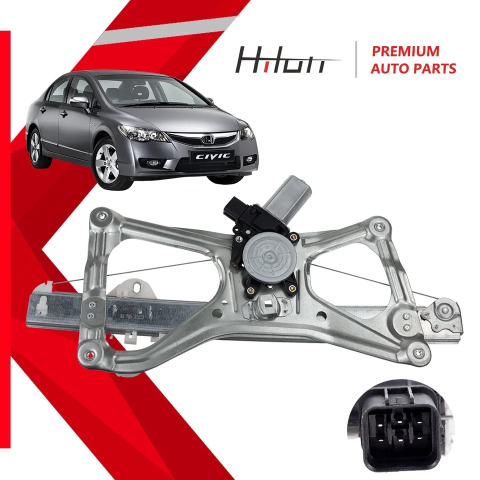 1 PCS RHD Power Window Gear Regulátor s motorom pre spoločnosť Honda Civic Fd SNB SNB 2006 2007 2008 2009 2010 2011 2011 2012 2013