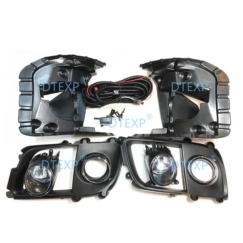 1 plná súprava hmlovej lampy pre evo 10 hmlových lampy kryt hmly podpora a kryt strieborného krúžku pre evo x nie pre lancer