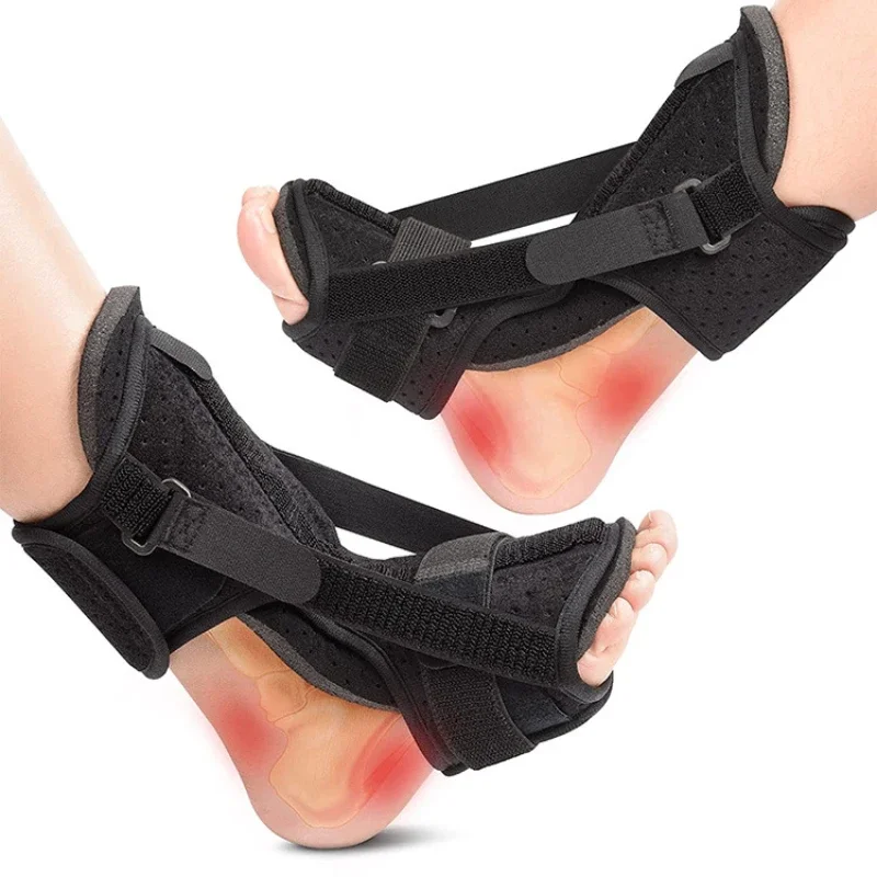 1 počítače Kompresná kvapka Ortóza Ortóza Varus Ortóza plantárna fascia rehabilitácia Fixná noha Rast Rest Socks Nastaviteľná podpora