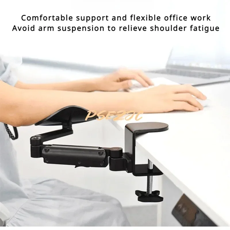 1 Prenosná nastaviteľná podložka pod lakačou pod lakačou myši podpora ergonomickej podpore lakťového lakťového podložky Ergonomická podpora zápästia pre kancelársky stôl