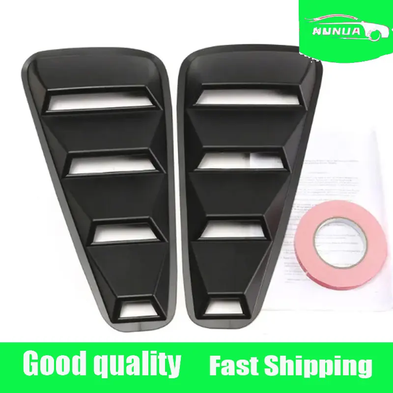 1 pár 1/4 štvrťroku na bočné okenné žalúzie nabežňu Vent Vent pre Ford/Mustang 2005 2006 2007 2008 2009 2009 2010 2012 2012 2013 2014