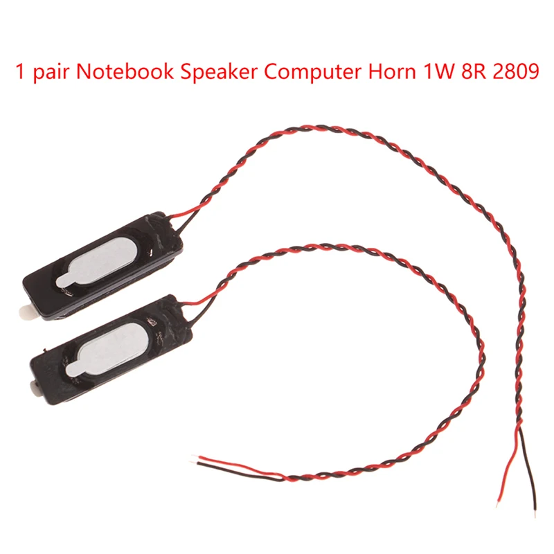 1 pár 2809 1W 8OHM Notebook Box Reproduktor obdĺžnikový interný počítačový reproduktor tableta Tablet Miniatúrny reproduktor