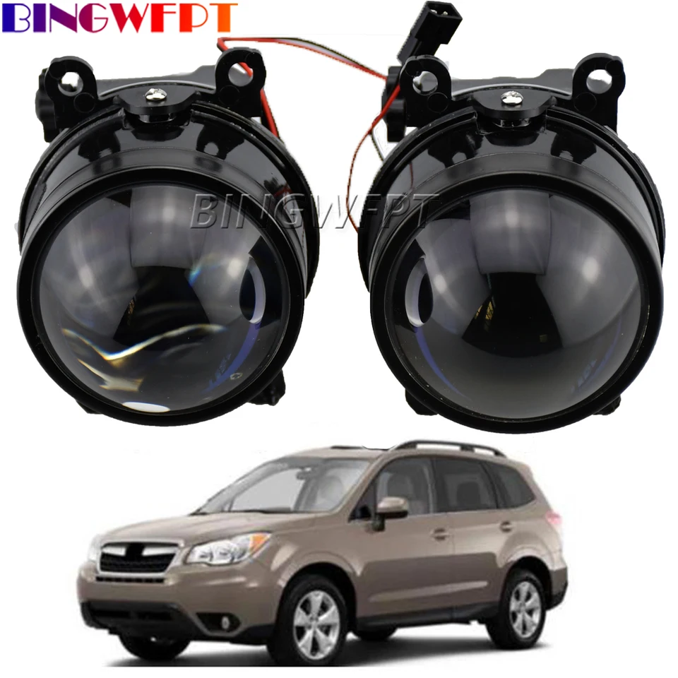 1 pár hmlových svetelných lampy pre Subaru Forester 2013 2014 2015 2016 2017 2018 Forester SJ XT 2014 2015 2016 2016 LED hmlové svetlá LAMP LAMP
